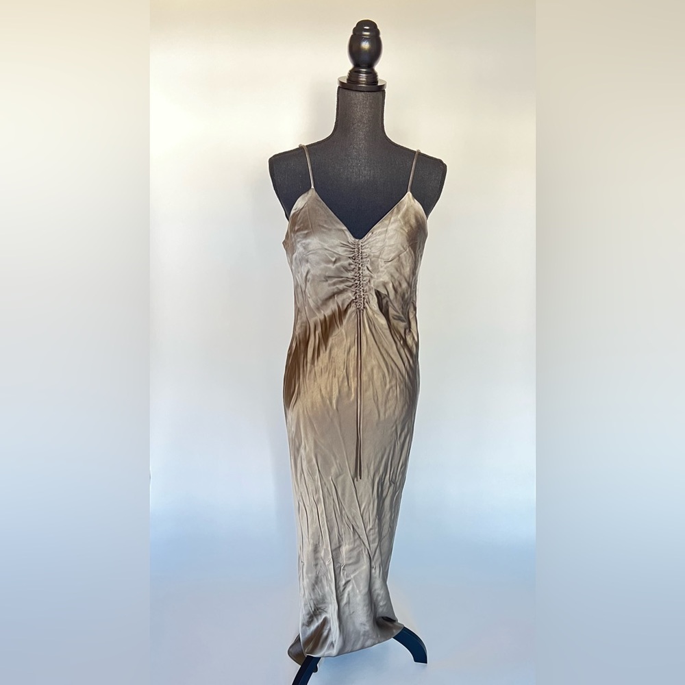 Zara midi slip dress size M